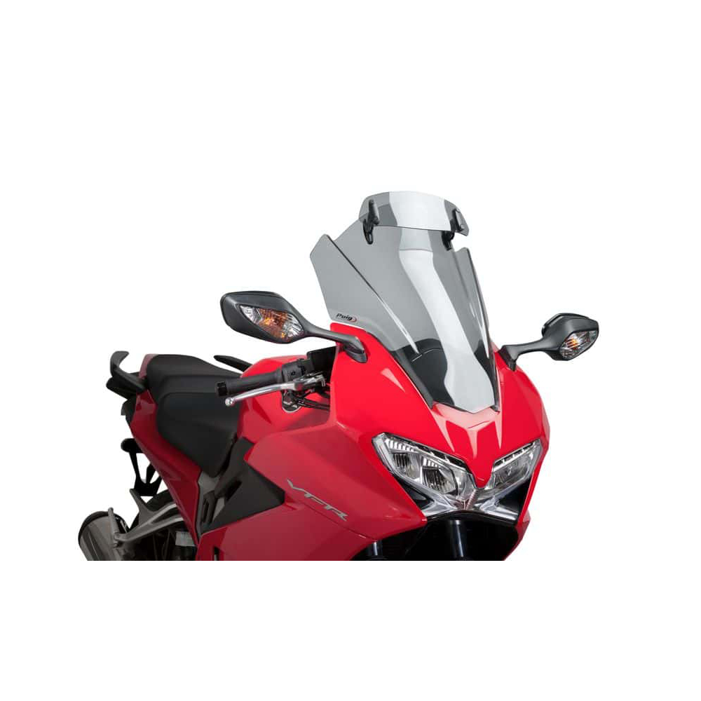 Puig Tourenscheibe mit Aufsatzspoiler getönt für Honda VFR 800 F - Motorradteile & Ersatzteile - Verkleidungen & Abdeckungen