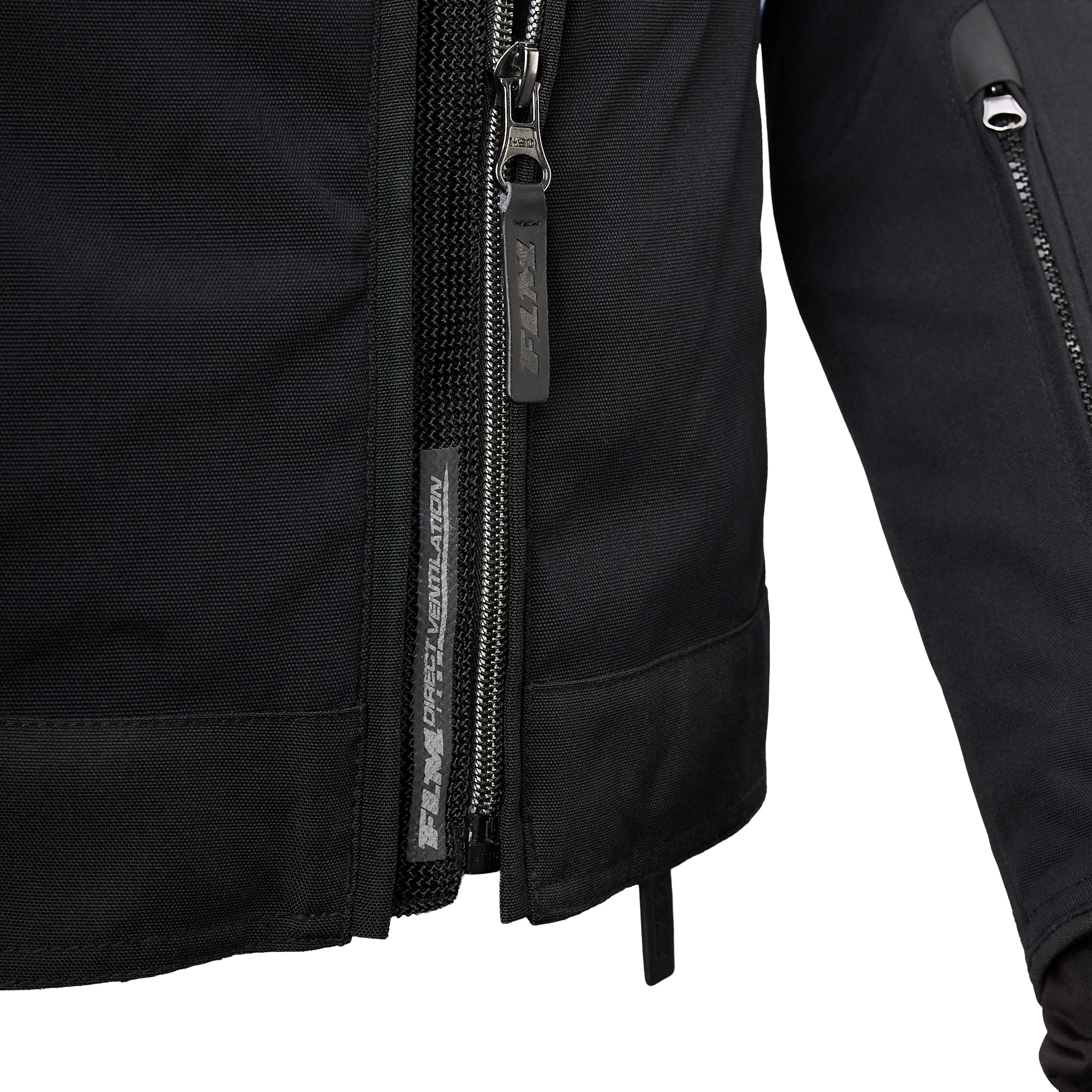 FLM-Octane Textiljacke 2 schwarz/blau-0000827999032