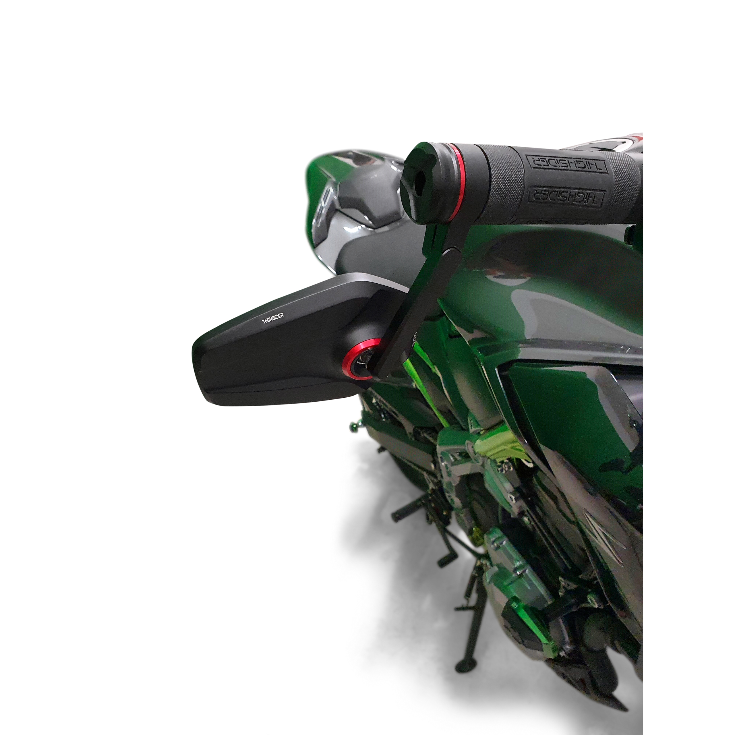 Highsider-Lenkerendenspiegel für 22/25,4/30mm Polo-Edition kurz-5740011112004950