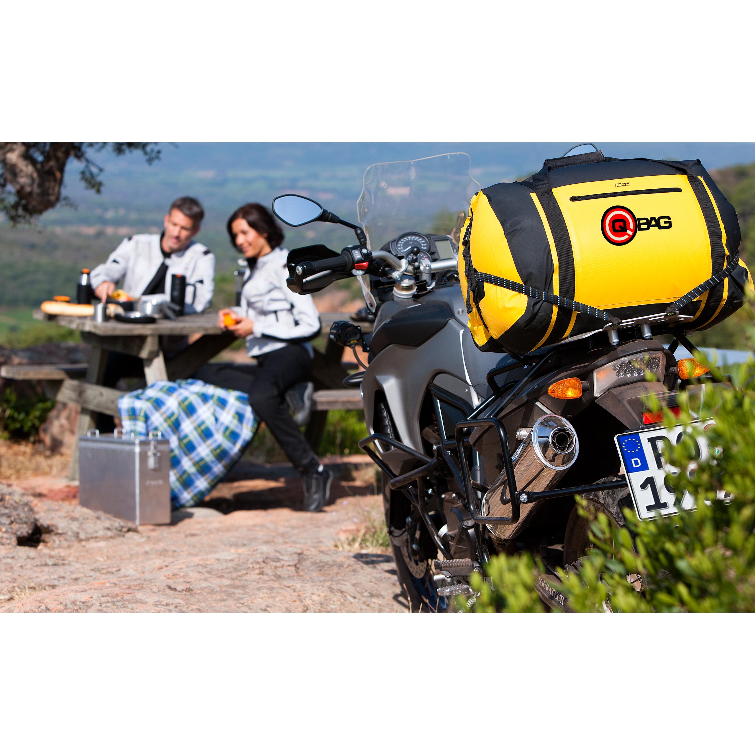 QBag-Hecktasche/Gepäckrolle wasserdicht 04 bis zu 80 Liter gelb/s-5587381210001130