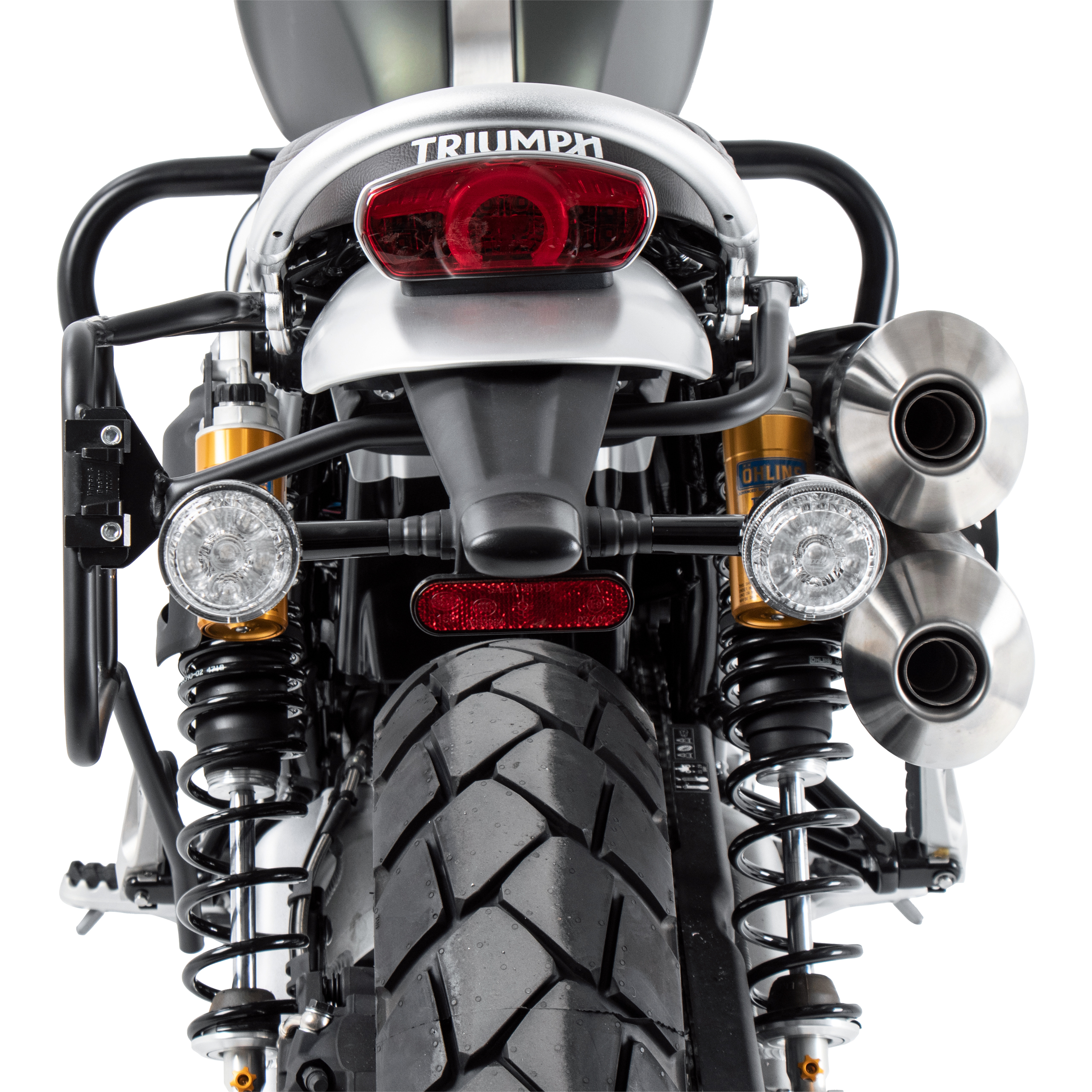 Hepco & Becker Seitenkofferträger schwarz für Triumph Scrambler 1200 XE - Motorradzubehör - Motorradgepäck