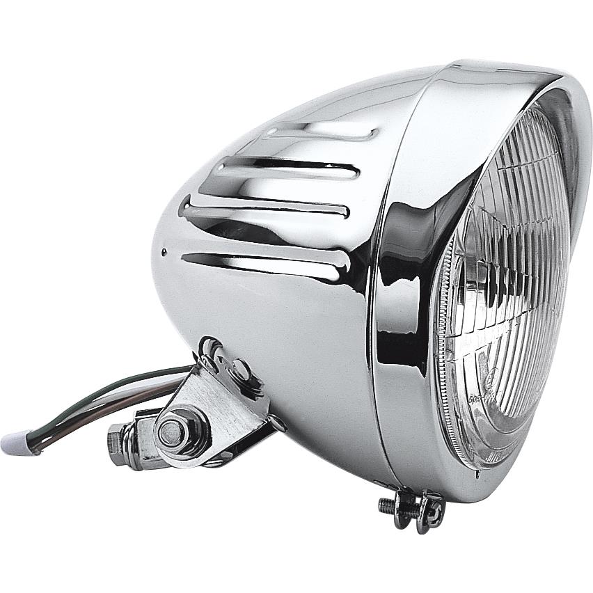Paaschburg & Wunderlich-Old Style Hauptscheinwerfer 1-Punkt chrom-6046391033000200