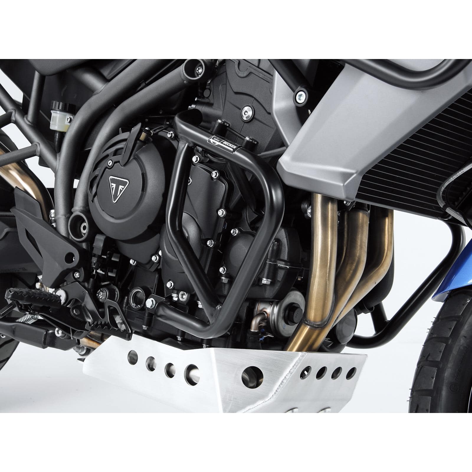 Hepco & Becker Sturzbügel Motor 5017535 00 01 schwarz für Triumph - Motorradteile & Ersatzteile - Anbauteile