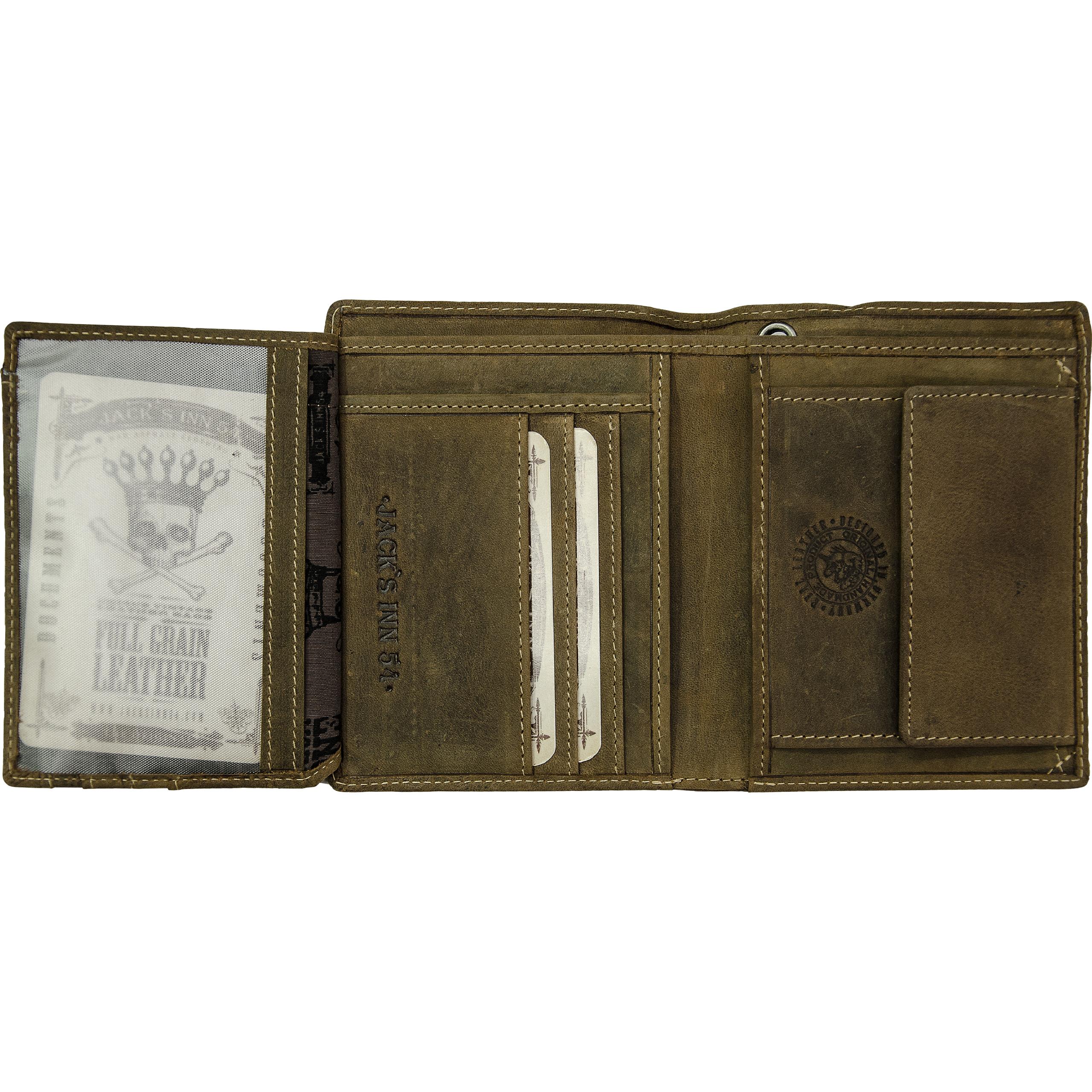 Jack's Inn 54-Börse hoch mit Kette "Black Way"-5726241207004010