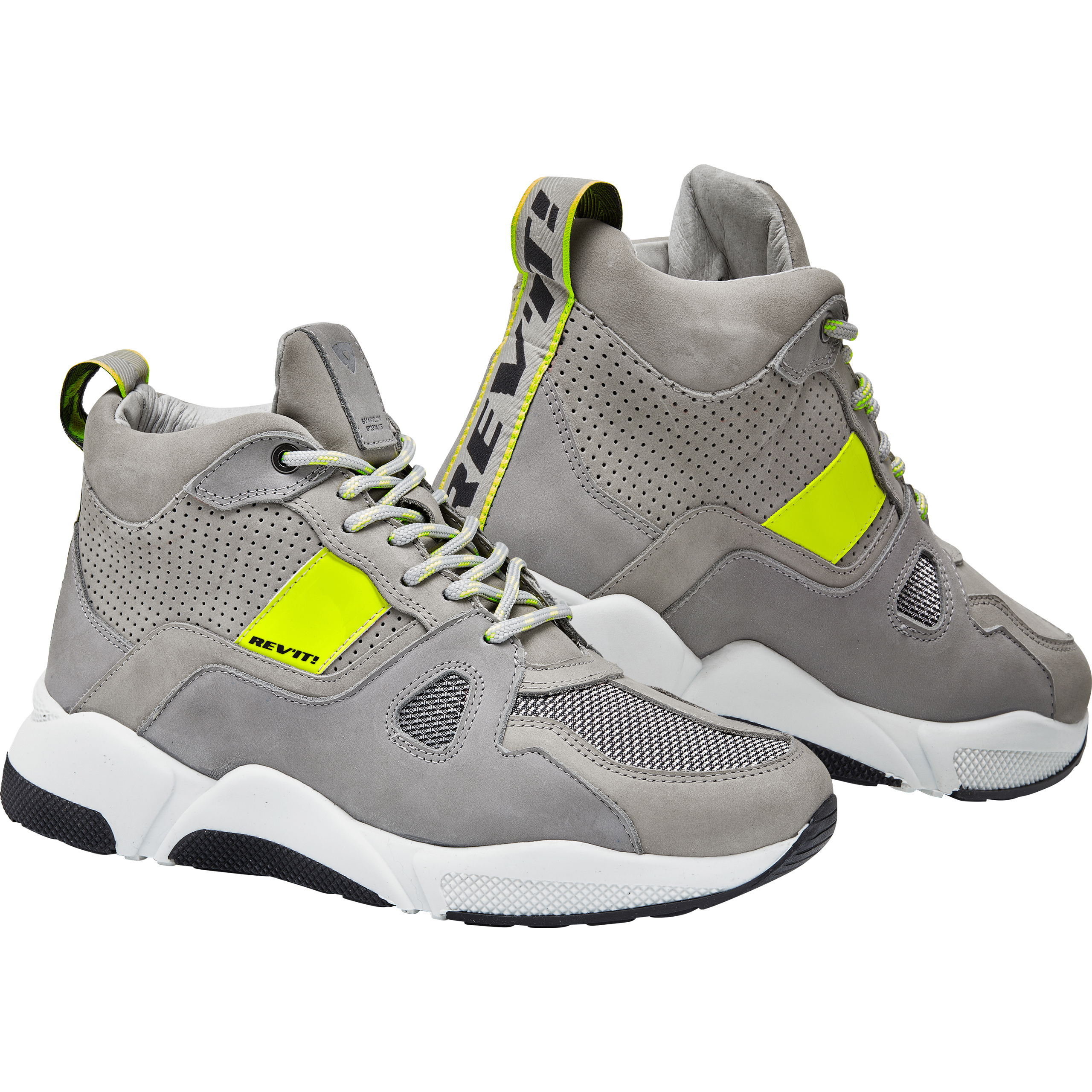 REV'IT!-Astro Schuh hellgrau/neon-gelb 45-3006241999009745