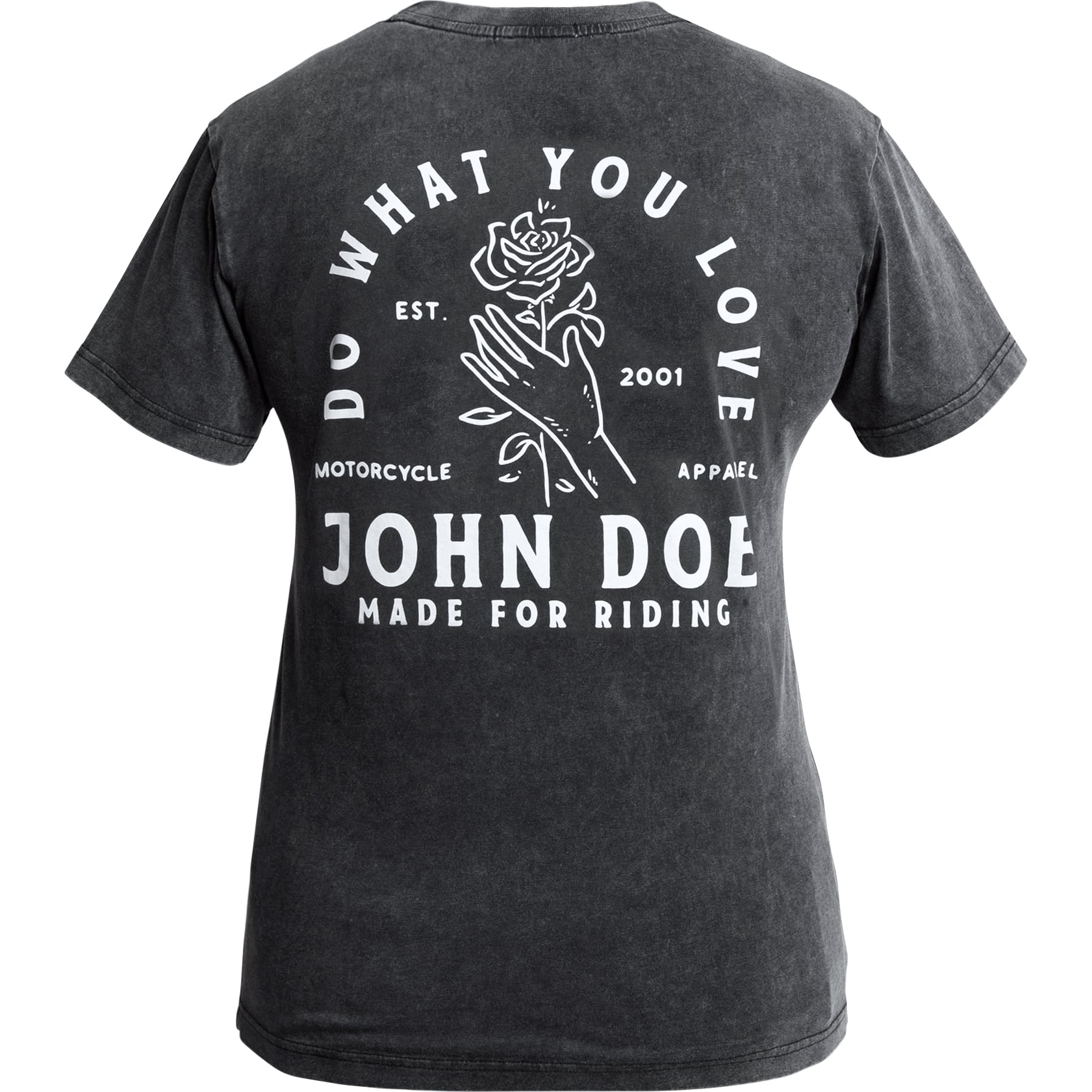 John Doe-T-Shirt Damen Rose Fade Out schwarz-8021311999001