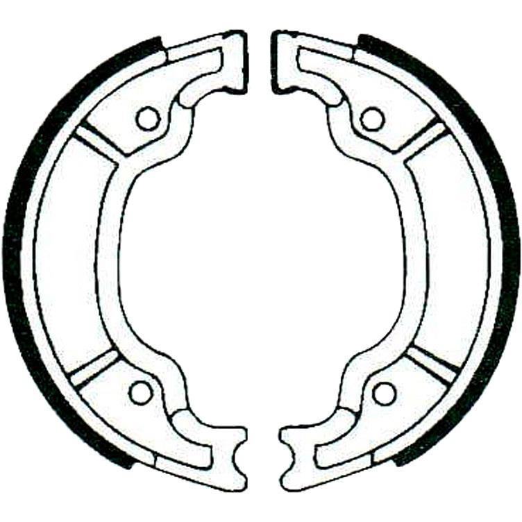 Hi-Q Bremsbacken Y527, 130x28mm - Motorradteile & Ersatzteile - Bremsen