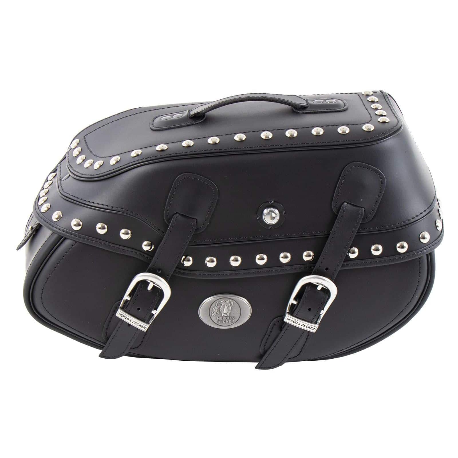 Hepco & Becker Ledersatteltasche Buffalo Big Custom für C-Bow rechts 27 Lit - Motorradzubehör - Motorradgepäck