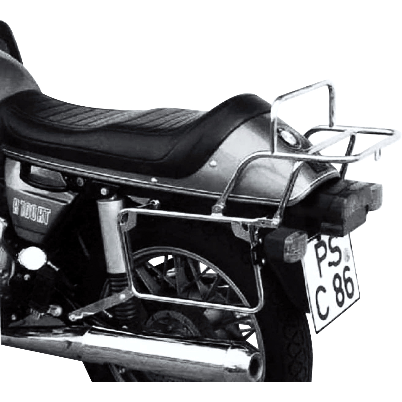 Hepco & Becker Komplett-Kofferträger chrom für R 80/100 RT/RS/CS 1976-1985 - Motorradzubehör - Motorradgepäck