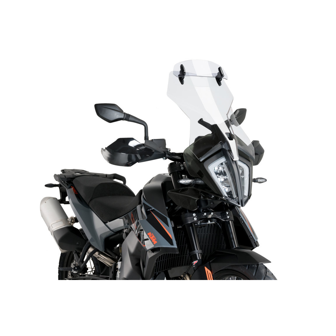 Puig Tourenscheibe mit Aufsatzspoiler klar für KTM 790/890 Advent - Motorradteile & Ersatzteile - Verkleidungen & Abdeckungen