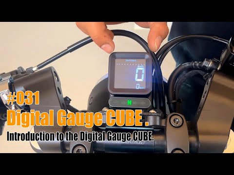 Tacho/Drehzahlmesser Cube LCD 50x50x25mm