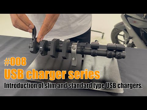 Bordsteckdose USB-C Slim mit Lenkerbefestigung