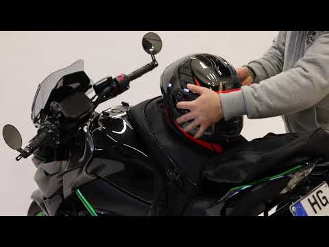 Rucksack Business mit Helmfach