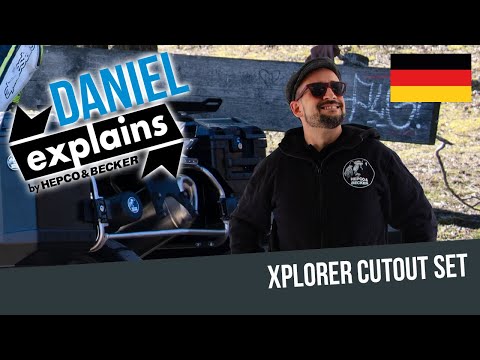 Xplorer Cutout Kofferpaar mit Träger