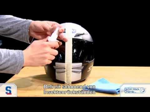 visor and helmet cleaner with microfibre cloth 100ml