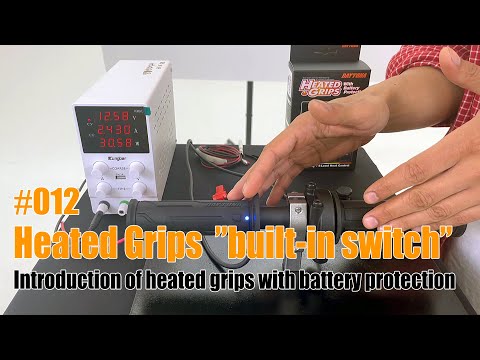 Heizgriffe für 22mm vierstufig mit integrierten Schalter