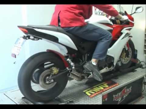 Double Gun échappement H.038.LDG titane pour Honda CB/CBR 60