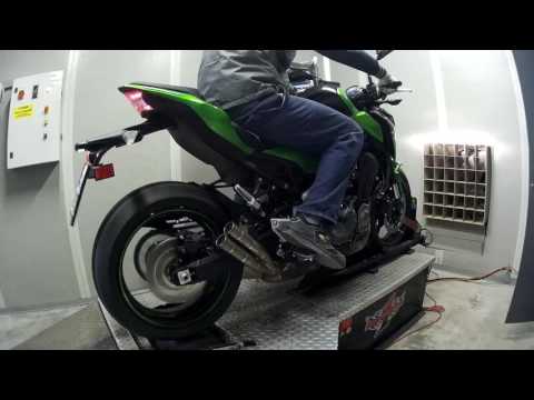 Double Gun échappement K.045.LDGB noir pour Kawa Z 900 2017-