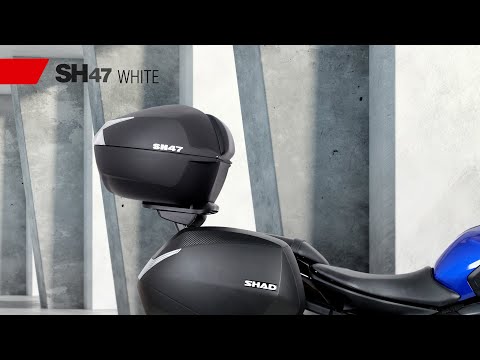 topcase SH47 carbonlook verre propre