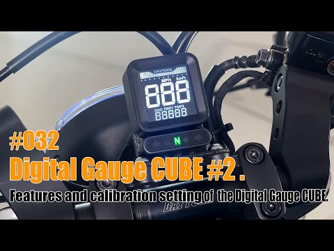Tacho/Drehzahlmesser Cube LCD 50x50x25mm
