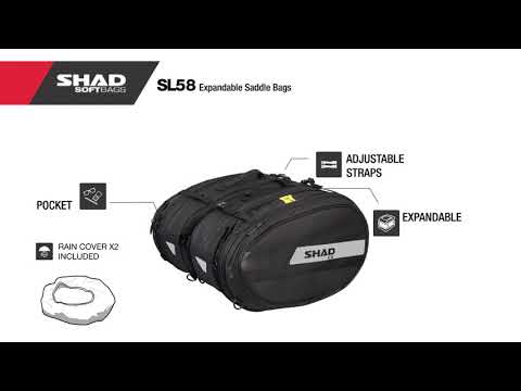 Satteltaschenpaar SL58 46-58 Liter