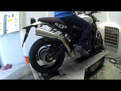 Ghibli S Auspuff 2-1 schwarz Y.052.KGB für Yamaha XSR 700