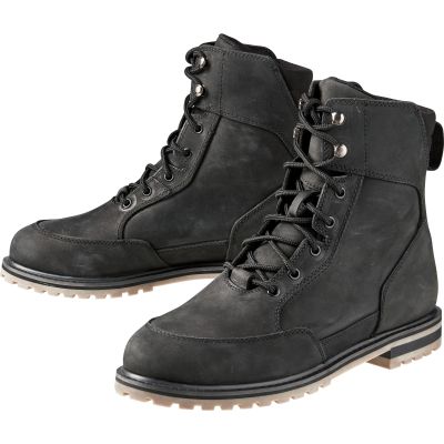Spirit Motors Franky Stone Motorradschnürstiefel kurz anthrazit