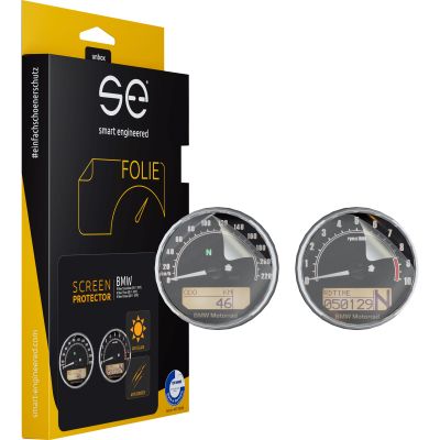 Smart Engineered anti-reflective cockpit protector film for BMW R NineT 2017-2020