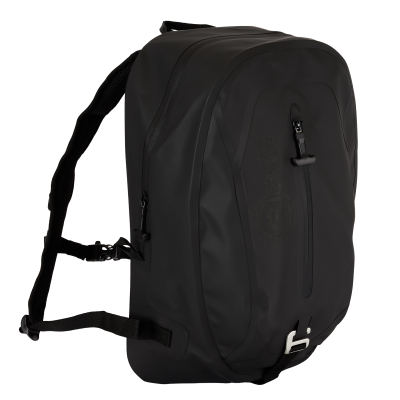 QBag backpack waterproof with zipper 17 liters black