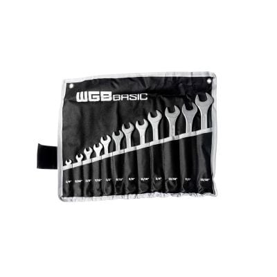 WGB Basic Maul-Ringschlüssel-Satz inch sizes 12-piece