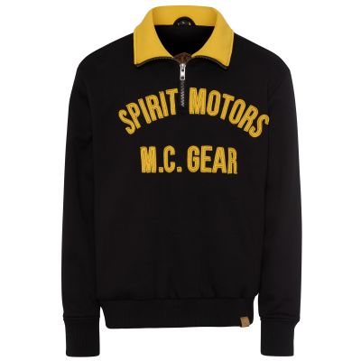 Spirit Motors Beaming Billy motorcycle sweater black