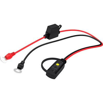 CTEK Comfort Connect socket with charge level indicator on battery
