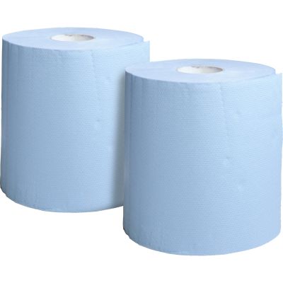 BikeCare Paper wipe roll pair 22cm 2x500 sheets
