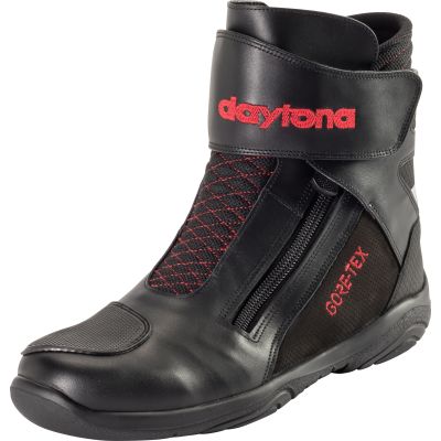 Daytona Arrow Vent GTX Short Motorcycle Boots, Black