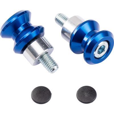 Adapter rollers pair Kern-Stabi Racing M8x1.25 blue