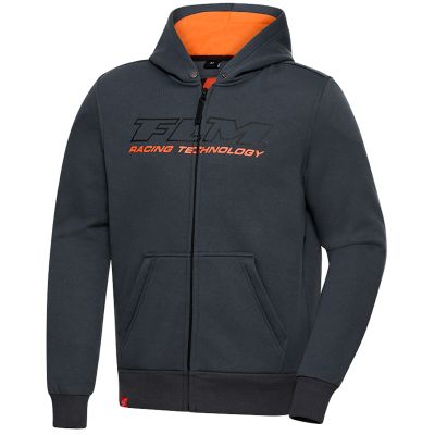 FLM Drift Pro hoodie anthracite/red