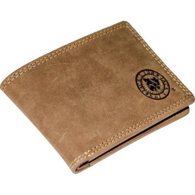 Jack's Inn 54 small wallet horizontal White Russian! antique brown