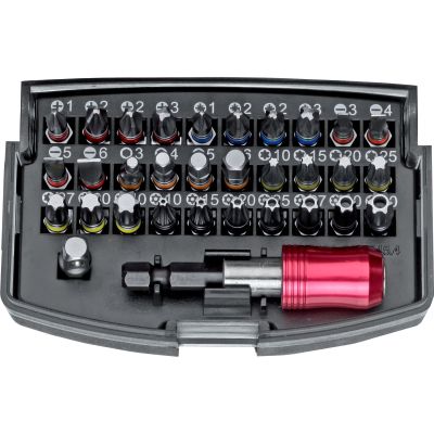 WGB 1/4'' screwdriver bit set 32-piece