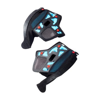 Craft Cheek Pads for Enduro Helmet, Black, L (35 mm)