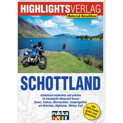 Highlights-Verlag Motorcycle travel guide Scotland
