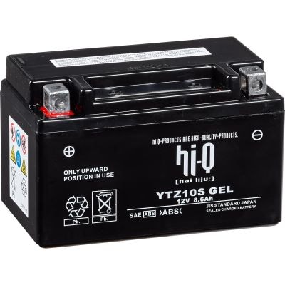 Hi-Q AGM Gel sealed battery HTZ10S, 12V, 8.6Ah