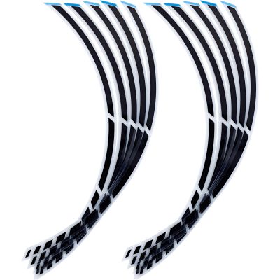 FOLIATEC rim decoration strip Racing 7mm carbon structured