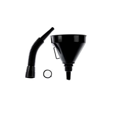 WGB Basic filling funnel Ø140mm with flexible hose black