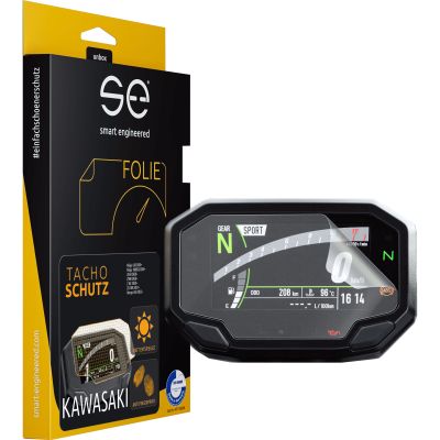 Smart Engineered cockpit protector anti-reflective film for Kawasaki TFT
