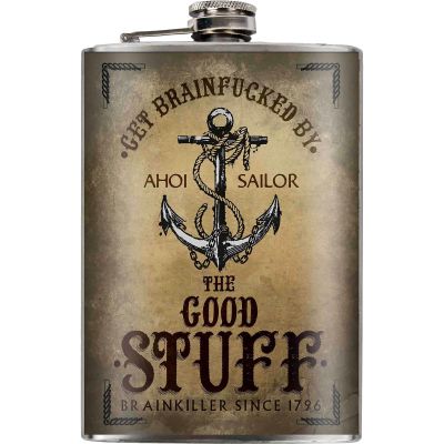 Jack's Inn 54 Flat Flask Good Stuff