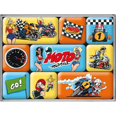 Nostalgic-Art magnet set MOTOmania