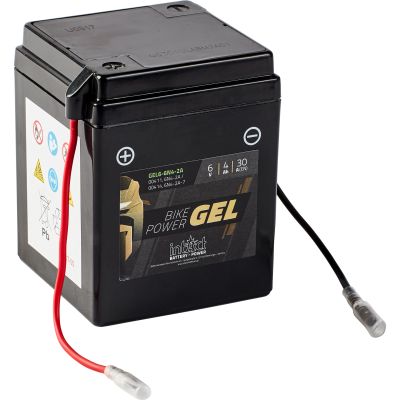 intAct Battery Bike Power Gel sealed 6N4-2A 6 Volt, 4Ah