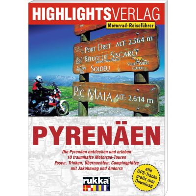Highlights-Verlag Motorrad-Reiseführer Pyrenäen