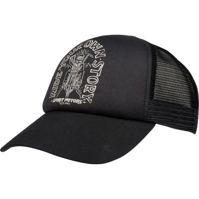 Spirit Motors Chopping Kim cappellino Trucker nero/bianco