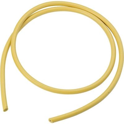Baas Bikeparts silicone ignition cable 1m yellow